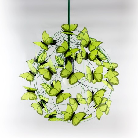 Green Butterfly ceiling Chandelier